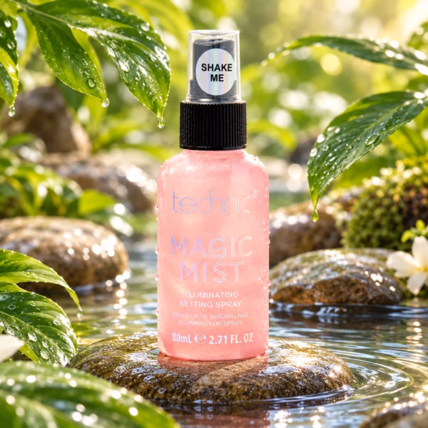 Authentic Technic Magic Mist Setting Spray bottle for long lasting dewy makeup