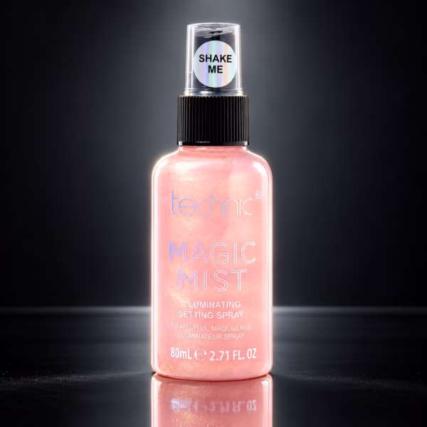 Authentic Technic Magic Mist Setting Spray bottle for long lasting dewy makeup