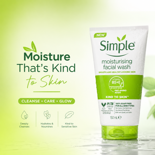 Simple Moisturising Facial Wash