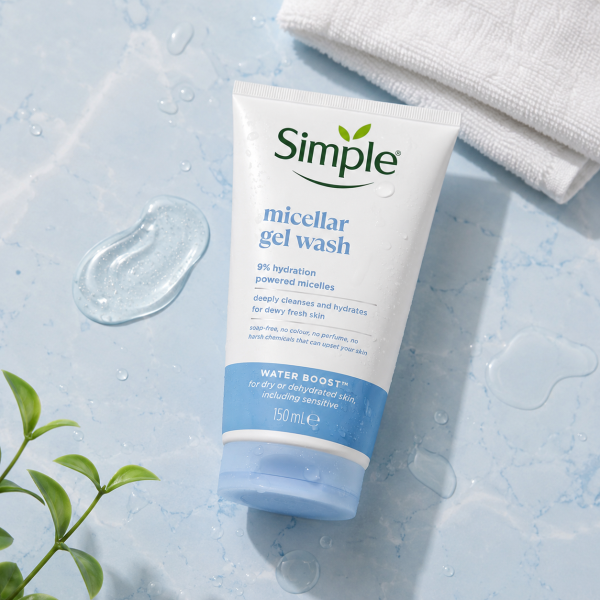 Simple Water Boost Micellar Facial Gel Wash (2)