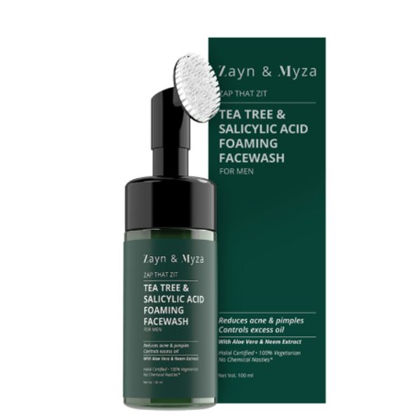 ZM Zayn & Myza Tea Tree & Salicylic Acid Foaming Face Wash