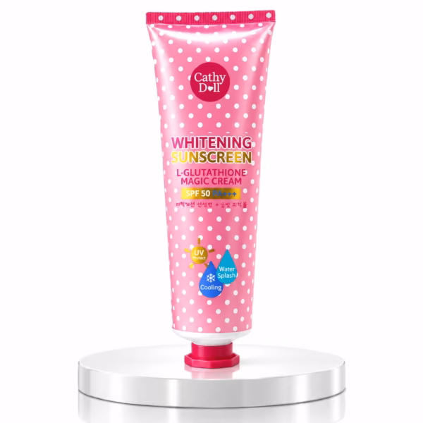Original Cathy Doll Whitening Sunscreen L-Glutathione Magic Cream SPF 50