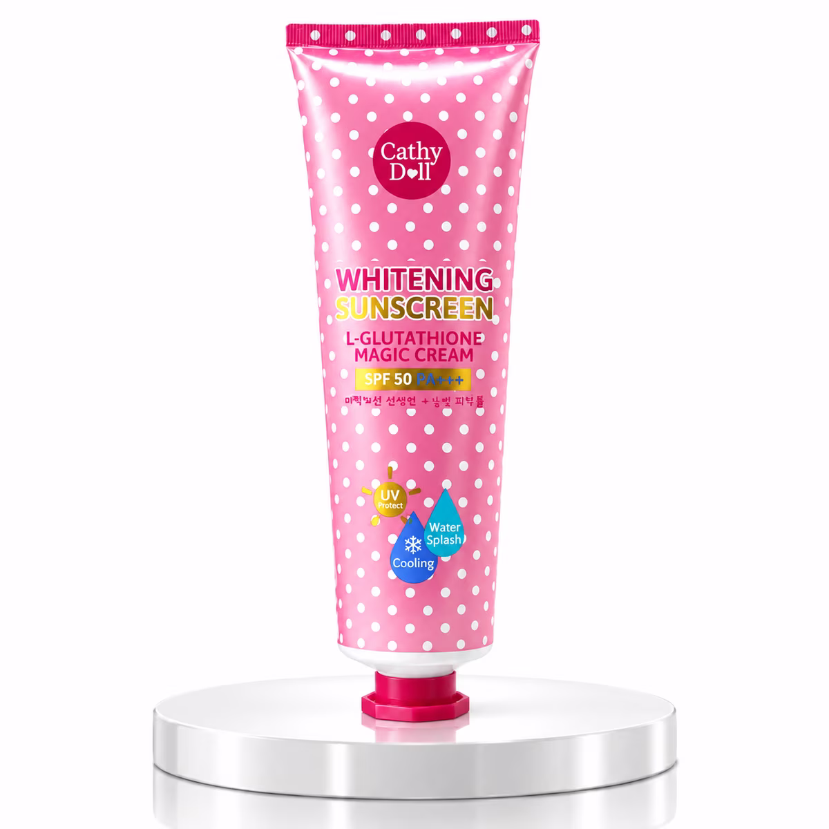 Original Cathy Doll Whitening Sunscreen L-Glutathione Magic Cream SPF 50