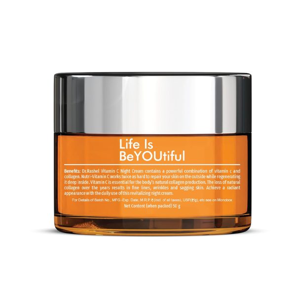 Dr.rashel Vitamin C Brightening & Anti Aging Night Cream