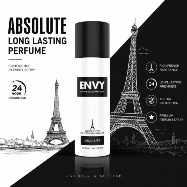 ENVY Absolute Long Lasting Deodorant Body Spray