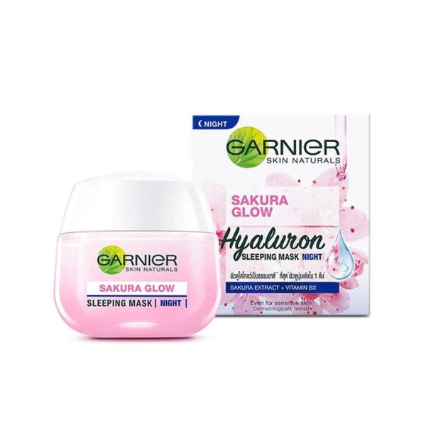 Garnier Sakura Glow Night Cream