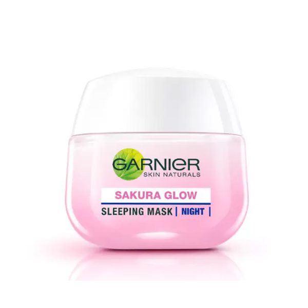 Garnier Sakura Glow Hyaluron Sleeping Mask Night Cream 50ml
