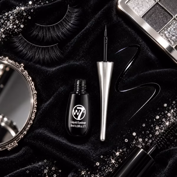 W7 Liquid Eyeliner Intense, Smudge-Proof Definition for All-Day Wear