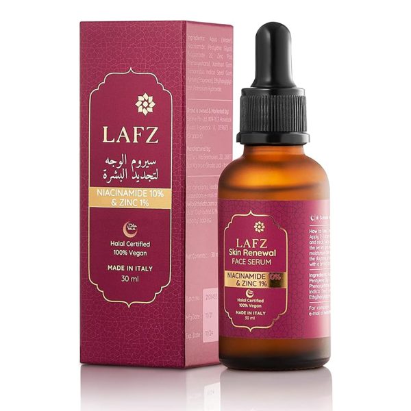 Lafz Skin Renewal Face Serum with Niacinamide & Zinc - 30ml