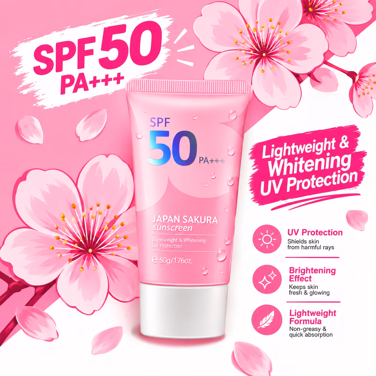 Laikou Japan Sakura Sunscreen