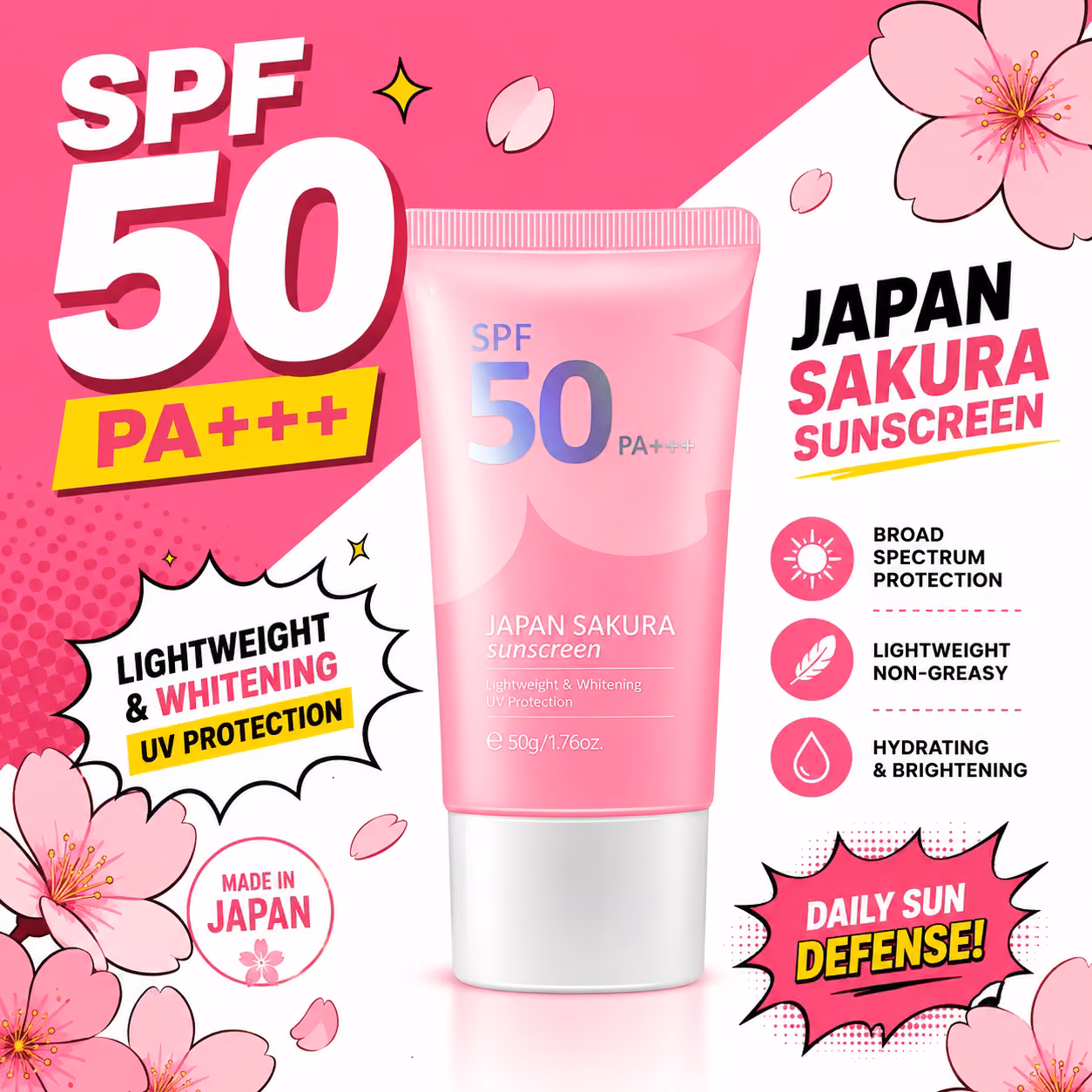 Laikou Japan Sakura Sunscreen