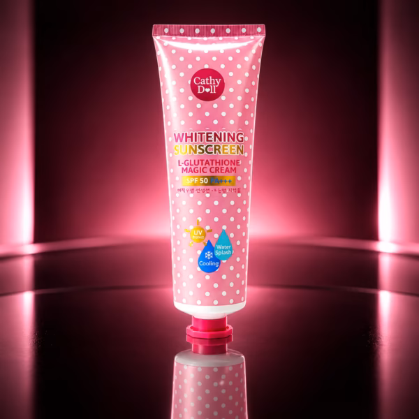 Original Cathy Doll Whitening Sunscreen L-Glutathione Magic Cream SPF 50