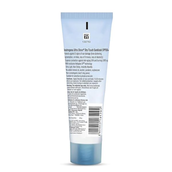 Neutrogena Ultra Sheer Dry-Touch Sunblock SPF 50+ PA+++