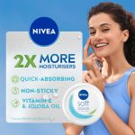 Nivea Soft Light Moisturising Cream for 2x moisturizing