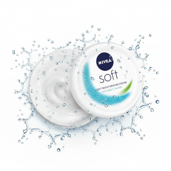 Nivea Soft Light Moisturising Cream for Hydrated and Soft skin