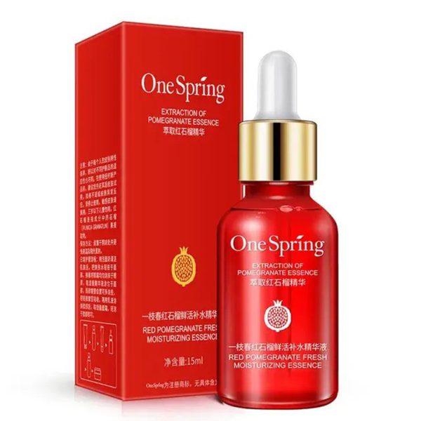 One Spring Red Pomegranate Nourishing Moisturizing Essence Serum