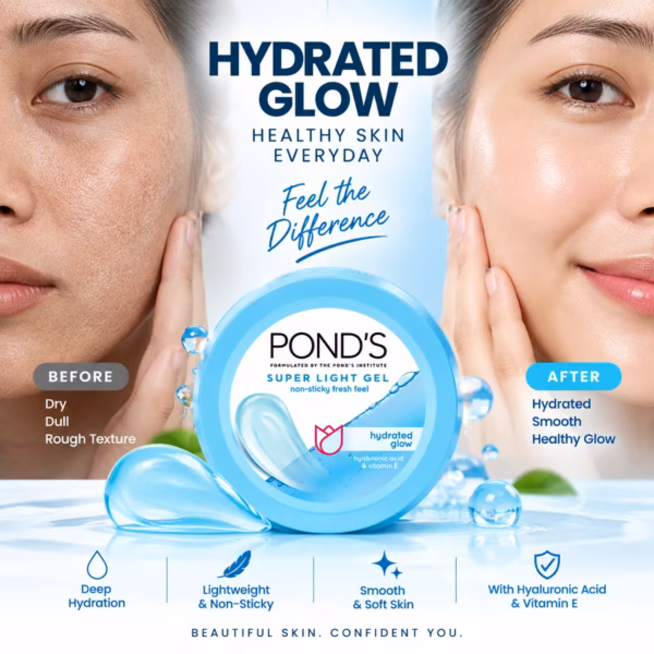 Pond’s Super Light Gel with Hyaluronic Acid