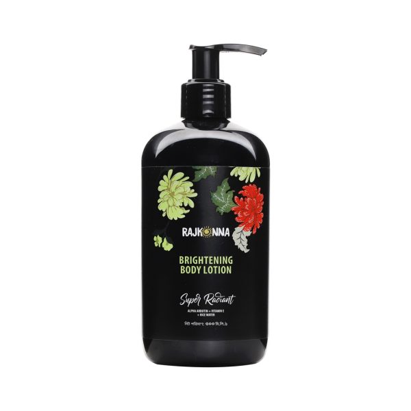 Rajkonna Brightening Body Lotion Super Radiant (Black) - 300ml