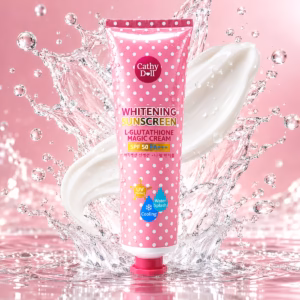 Original Cathy Doll Whitening Sunscreen L-Glutathione Magic Cream SPF 50