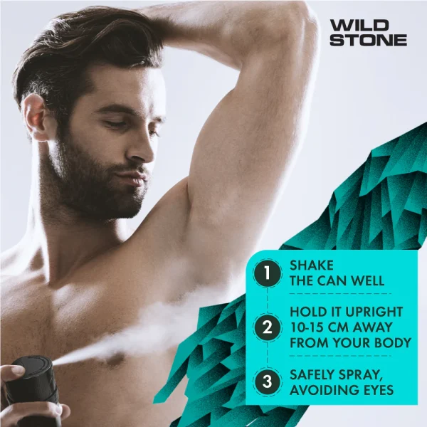 Wild Stone Edge Deodorant Body Spray for Men