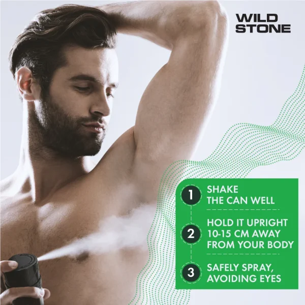 Wild Stone Forest Spice Deodorant Body Spray for Men - 150ml