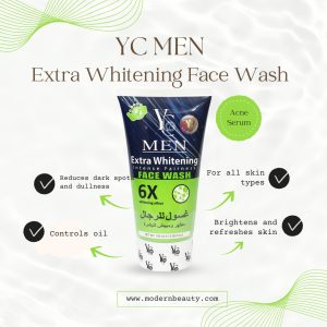 YC Men Extra Whitening Face Wash 6X