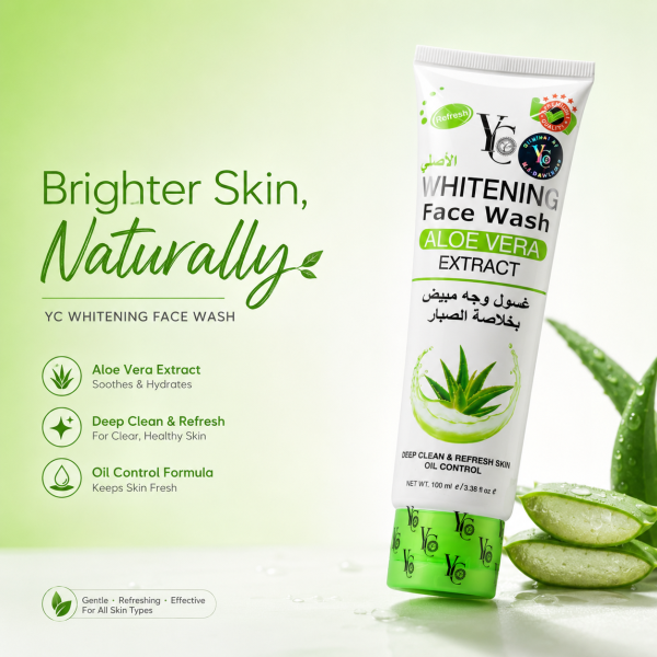 YC Whitening Face Wash Aloevera