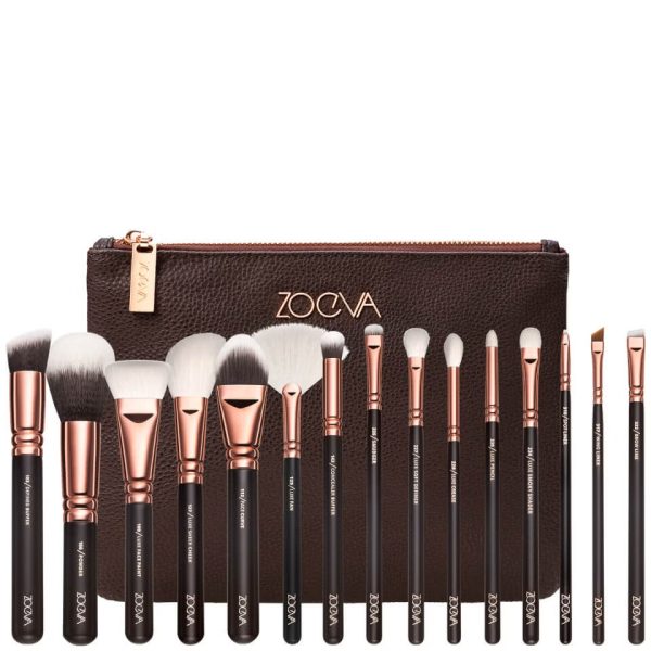 Zoeva Rose Golden Complete Makeup Brush Set 15pcs
