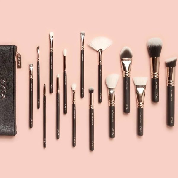 Zoeva Rose Golden Complete Makeup Brush Set 15pcs