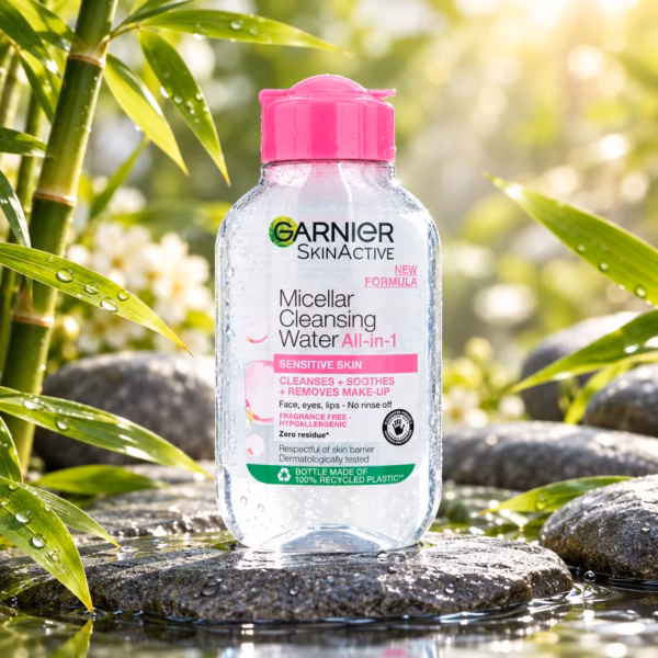 Authentic Garnier Micellar Skin Active Cleansing Water bottle