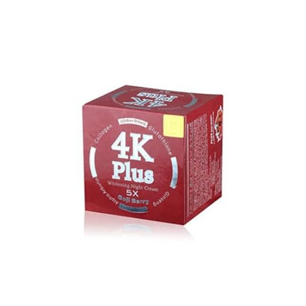 4k Plus Whitening Goji Berry Night Cream 5x Bright Skin Collagen