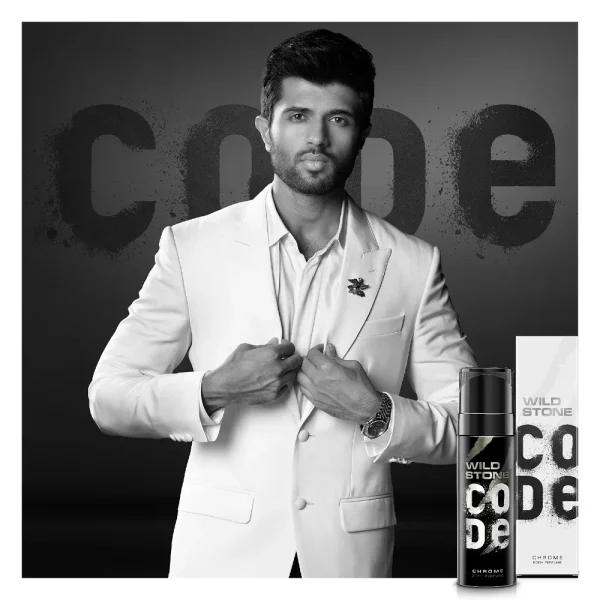 Wild Stone Code Chrome Body Perfume - 120ml