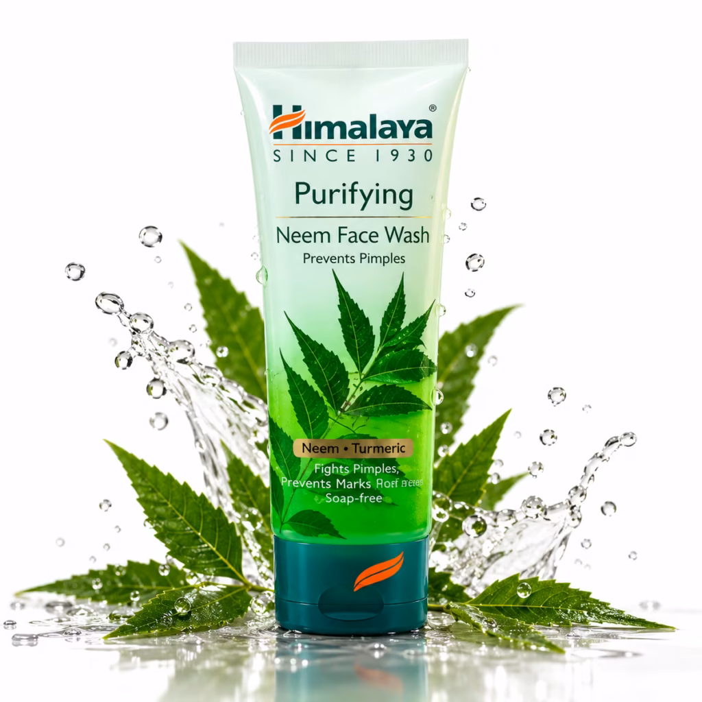 Authentic Himalaya Purifying Neem Face Wash for acne control in Bangladesh