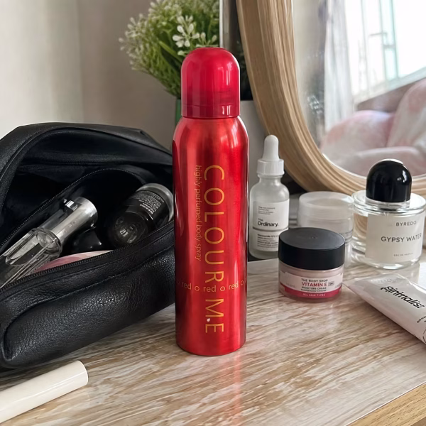 Colour Me Red Body Spray