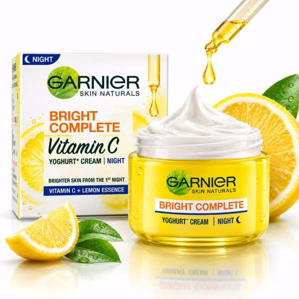 Garnier Bright Complete Vitamin C Serum Night Cream
