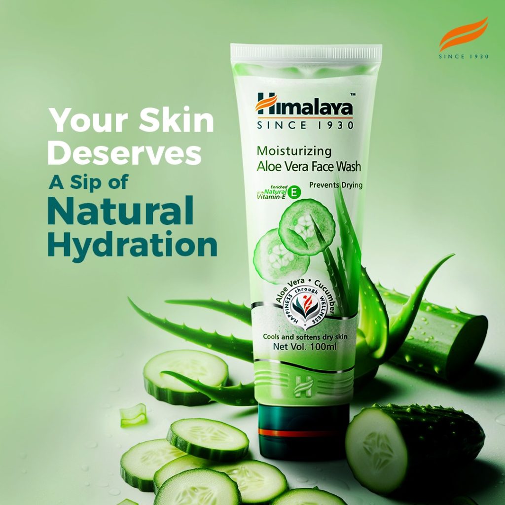 Himalaya Moisturizing Aloe Vera Face Wash - 100ml ModernBeautyBD