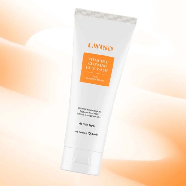 Lavino Vitamin C Glowing Face Wash With Tangerine Extract ModernBeautyBD
