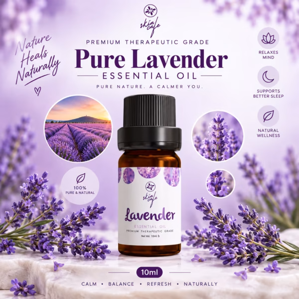 Skin Cafe 100% Natural Lavender Essential Oil