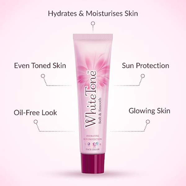 White Tone Soft And Smooth Face Cream