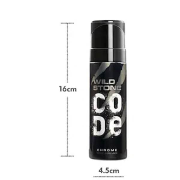 Wild Stone Code Chrome Body Perfume - 120ml