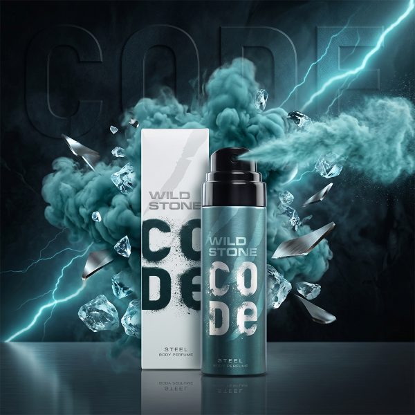 Wild Stone Code Steel Body Perfume - 120ml