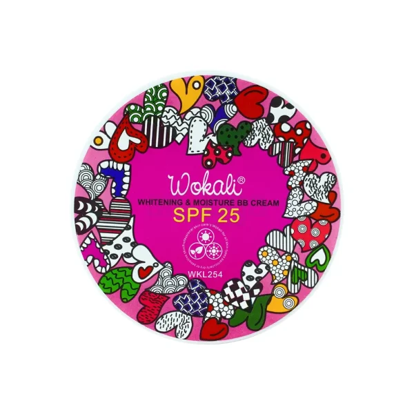 Wokali Whitening & Moisture BB Cream Pink - SPF 25