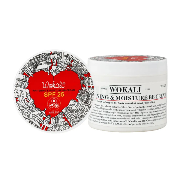 Wokali Whitening & Moisture BB Cream Red - SPF 25