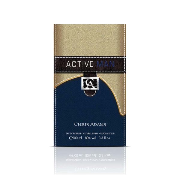 Active Man Chris Adams Perfume with fresh woody masculine scent.