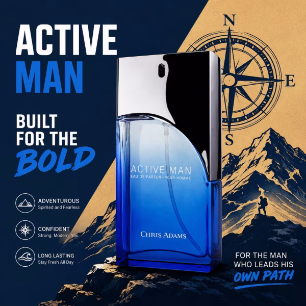Active Man Eau De Parfum Chris Adams
