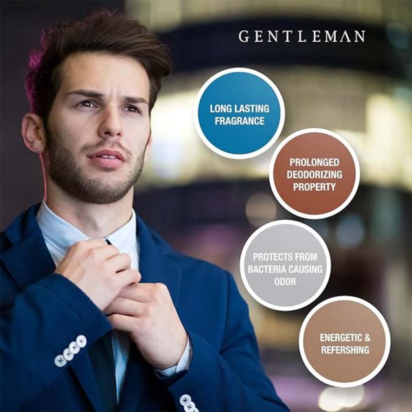 Yardley Gentleman is a modern masculine fragrance opening with fresh notes interlaced with soft floral notes and resting on luxurious woody accords.