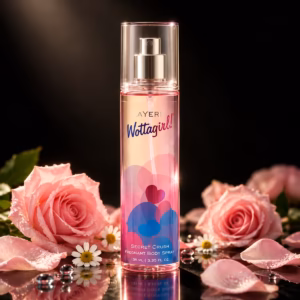 Authentic Layerr Wottagirl Secret Crush body spray bottle