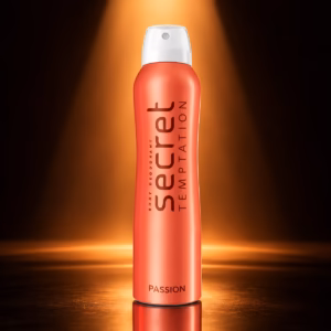 Authentic Secret Temptation Passion Orange Deodorant 150ml bottle