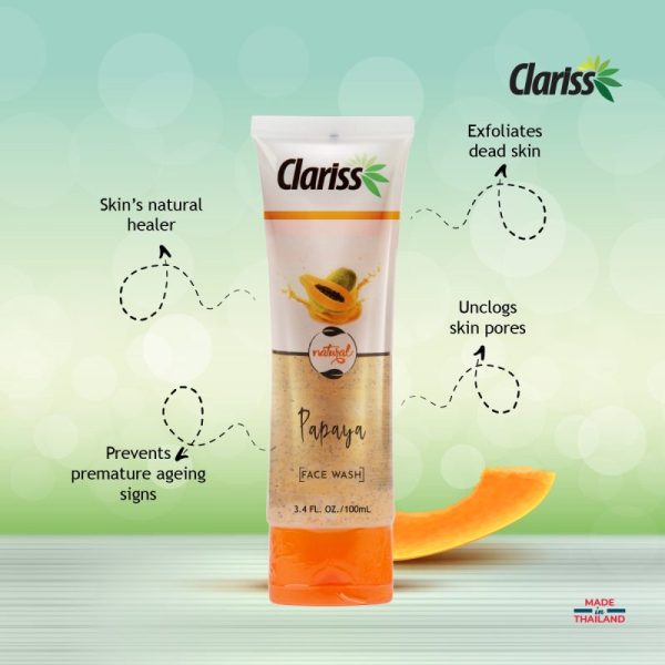 clariss papaya facewash