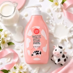 Cathy Doll White Milk Shine Body Lotion Clinical Hydration & Radiant Body Care